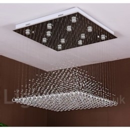 Moderne crystal loft pendel lys indendørs lysekrone belysning lamper armatur