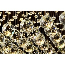 Moderne crystal loft pendel lys indendørs lysekrone belysning lamper armatur