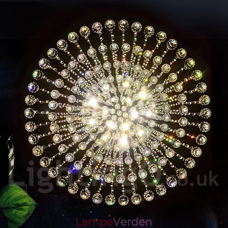 Moderne crystal loft pendel lys indendørs lysekrone belysning lamper armaturer