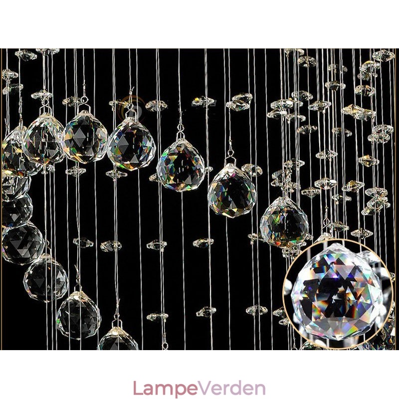 6 lys moderne krystal loft pendel lys indendørs lysekrone belysning lamper armaturer