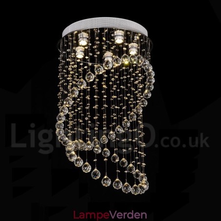 5 lys moderne krystal loft pendel lys indendørs lysekrone belysning lamper armaturer 5 lys moderne krystal loft pendel lys indendørs lysekrone belysning lamper armaturer