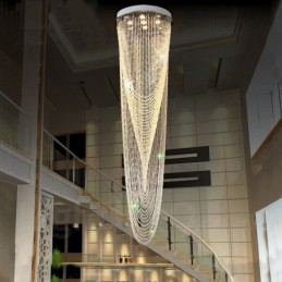 9 lys moderne krystal loft pendel lys indendørs lysekrone belysning lamper armaturer