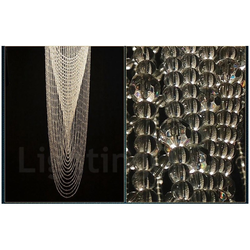 9 lys moderne krystal loft pendel lys indendørs lysekrone belysning lamper armaturer