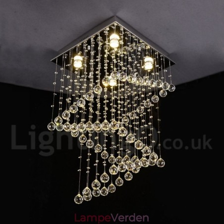 4 lys moderne krystal loft pendel lys indendørs lysekrone belysning lamper armaturer 4 lys moderne krystal loft pendel lys indendørs lysekrone belysning lamper armaturer