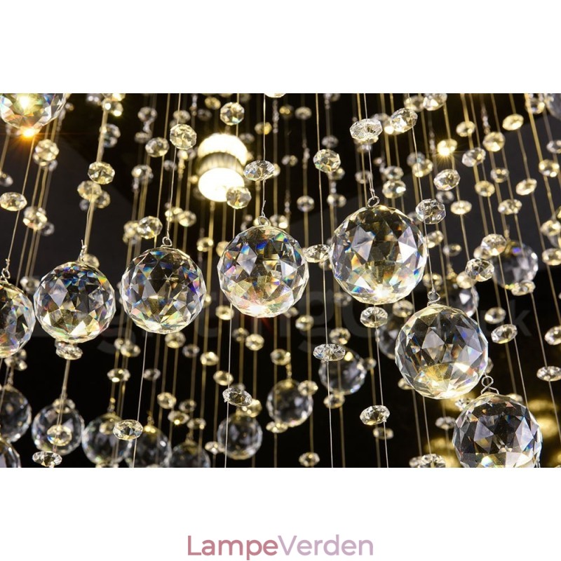 4 lys moderne krystal loft pendel lys indendørs lysekrone belysning lamper armaturer
