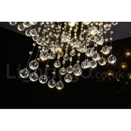 4 lys moderne krystal loft pendel lys indendørs lysekrone belysning lamper armaturer