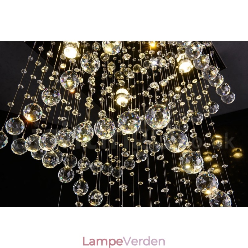 4 lys moderne krystal loft pendel lys indendørs lysekrone belysning lamper armaturer