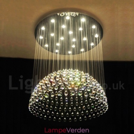 21 lys Moderne K9 Krystal Loft Pendel Lys Indendørs Lysekrone Belysning Lamper Armaturer 21 lys Moderne K9 Krystal Loft Pendel Lys Indendørs Lysekrone Belysning Lamper Armaturer