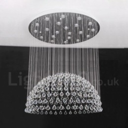 21 lys Moderne K9 Krystal Loft Pendel Lys Indendørs Lysekrone Belysning Lamper Armaturer