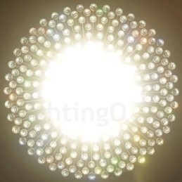 21 lys Moderne K9 Krystal Loft Pendel Lys Indendørs Lysekrone Belysning Lamper Armaturer