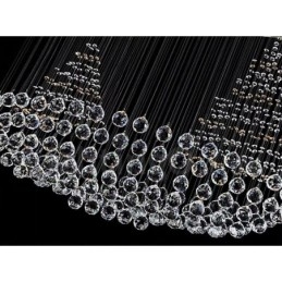 10 lys Moderne K9 Krystal Loft Pendel Lys Indendørs Lysekrone Belysning Lamper Armaturer