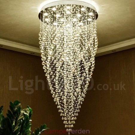 15 lys Moderne K9 Krystal Loft Pendel Lys Indendørs Lysekrone Belysning Lamper Armaturer 15 lys Moderne K9 Krystal Loft Pendel Lys Indendørs Lysekrone Belysning Lamper Armaturer