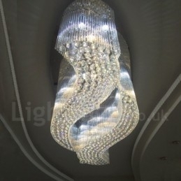 Moderne K9 crystal loft pendel lys indendørs lysekrone belysning lamper armaturer