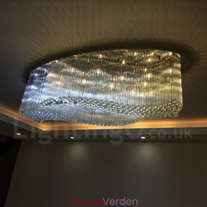 Moderne K9 crystal loft pendel lys indendørs lysekrone belysning lamper armaturer