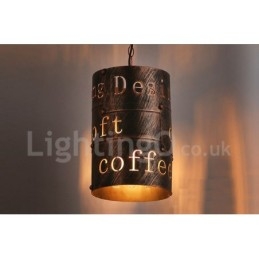 1 Light Retro Vintage Pendel Light Cafe House Pendel Lampe