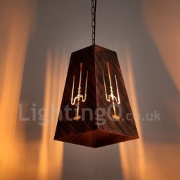 1 Light Retro Vintage Pendel Light Cafe House Pendel Lampe