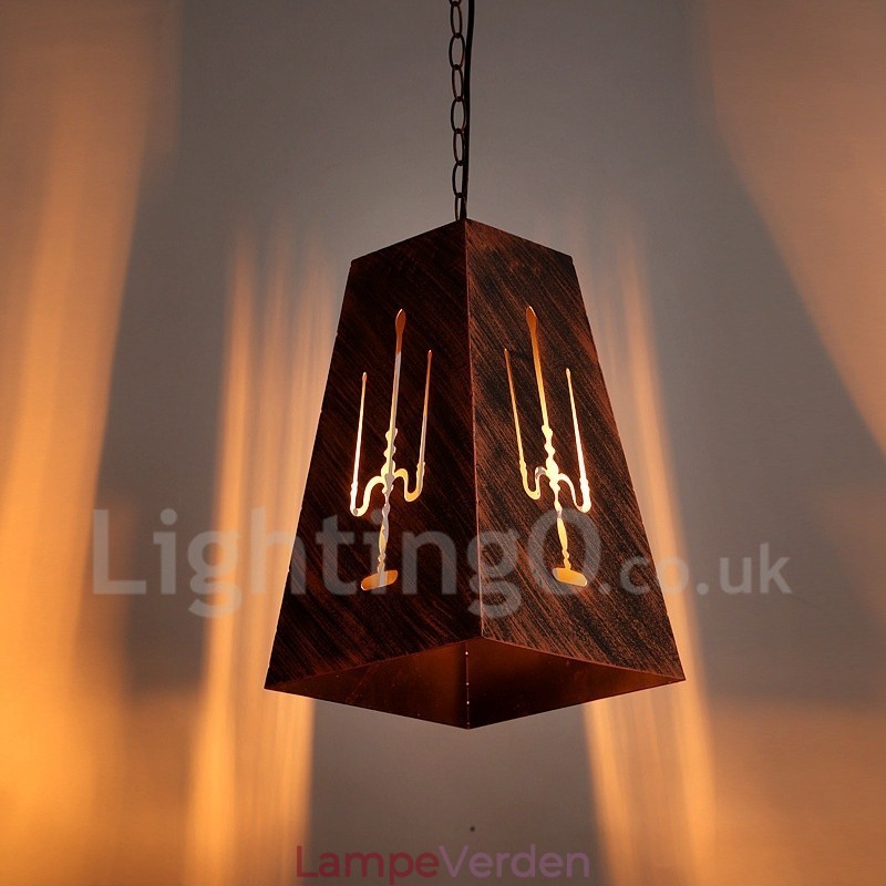 1 Light Retro Vintage Pendel Light Cafe House Pendel Lampe