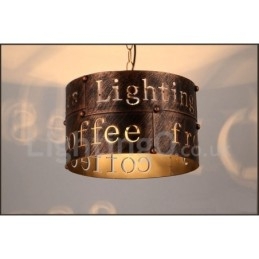 1 Light Retro Vintage Pendel Light Cafe House Pendel Lampe