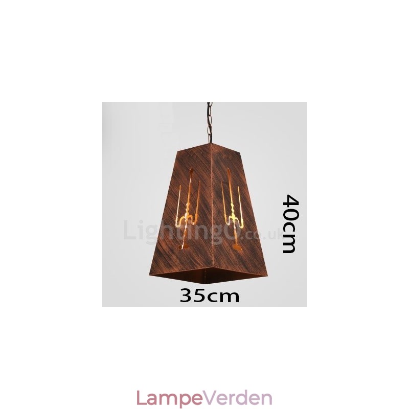 1 Light Retro Vintage Pendel Light Cafe House Pendel Lampe