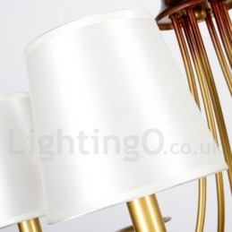 12 lys rustik middelhavsstil moderne moderne lysekrone