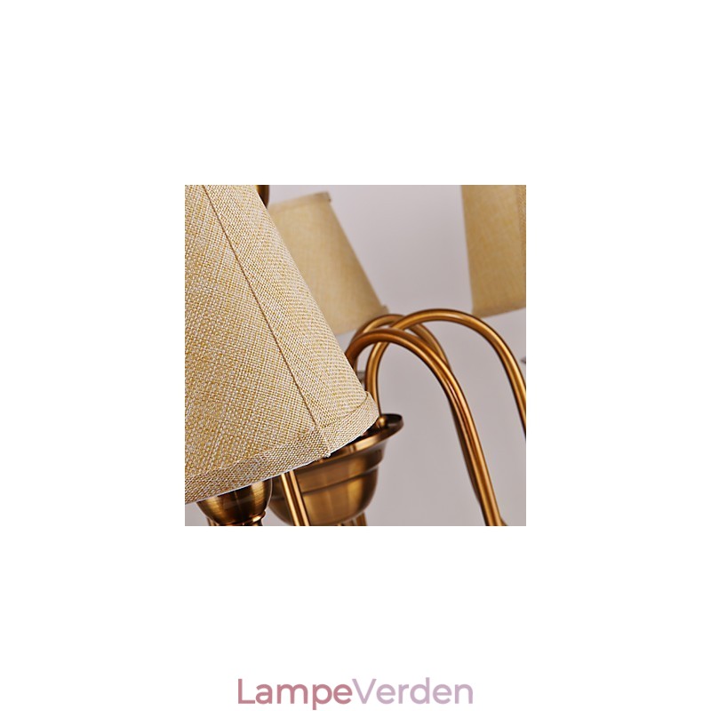 Lysekrone moderne moderne metal