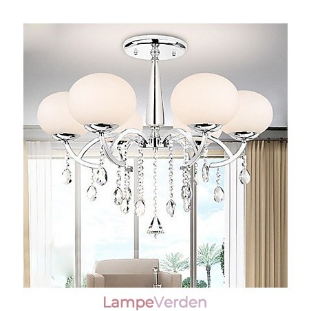 Moderne moderne krystal galvaniseret metal lysekrone Moderne moderne krystal galvaniseret metal lysekrone