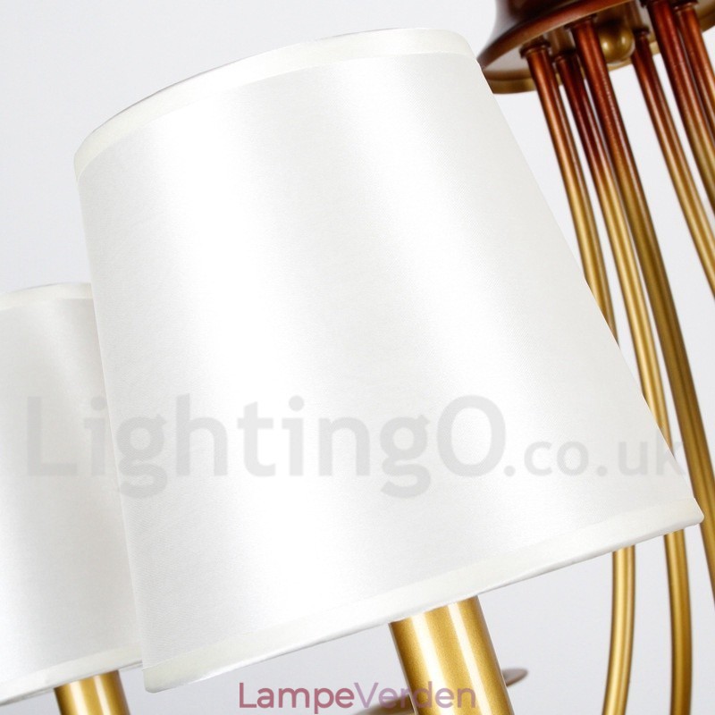 6 lys rustik middelhavsstil Moderne moderne lysekrone