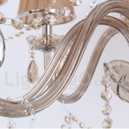 3 lys K9 Crystal Candle Style lysekrone