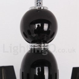 5 lys hvid moderne K9 Crystal Candle Style lysekrone