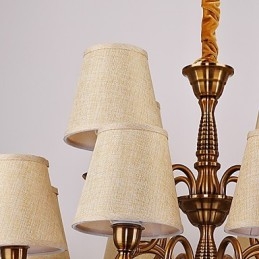 Lysekrone moderne moderne metal