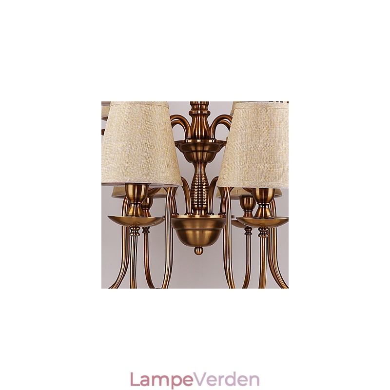 Lysekrone moderne moderne metal