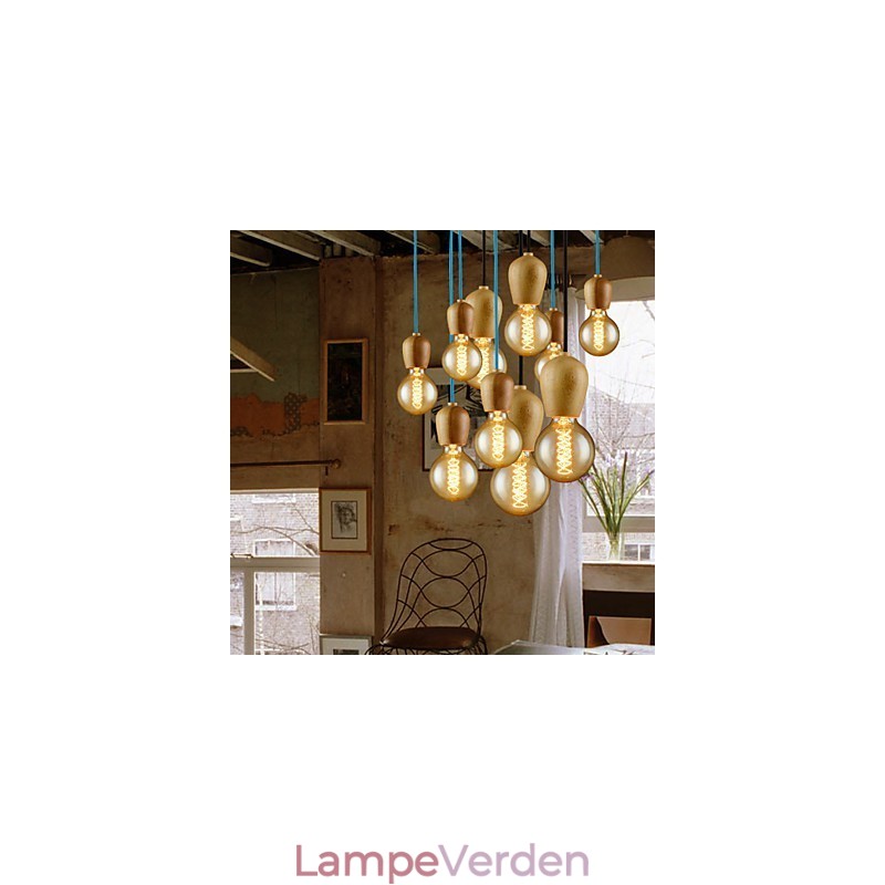 Lysekrone Mini Style Moderne Moderne Træ Bambus