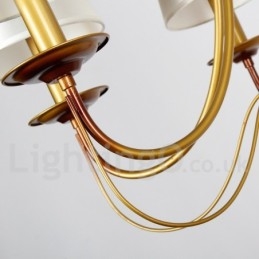 5 lys rustik middelhavsstil moderne moderne lysekrone
