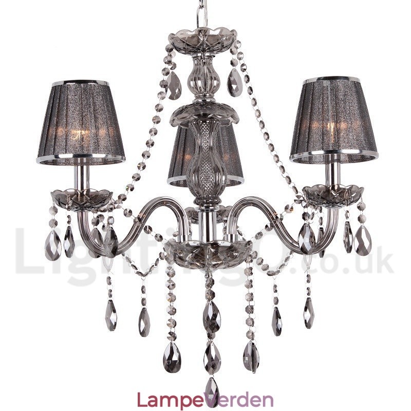 3 lys K9 Crystal Candle Style lysekrone