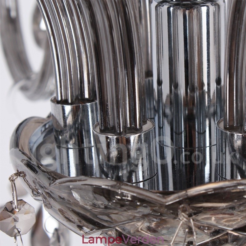 3 lys K9 Crystal Candle Style lysekrone