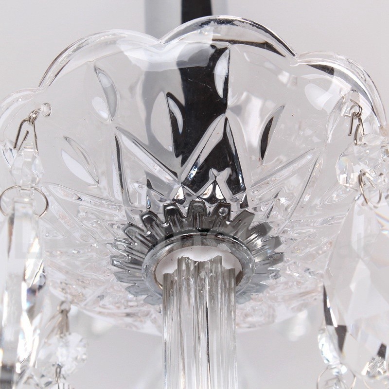 3 lys moderne K9 Crystal Candle Style lysekrone