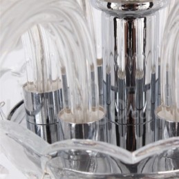 3 lys moderne K9 Crystal Candle Style lysekrone