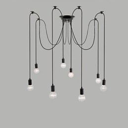 8 lys Lysekrone Pendel Light Traditionel Klassisk Retro Metal
