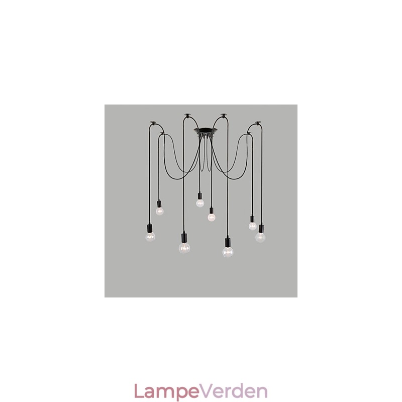 8 lys Lysekrone Pendel Light Traditionel Klassisk Retro Metal