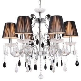 6 lys moderne K9 Crystal Candle Style lysekrone