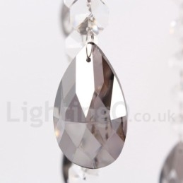 8 lys K9 Crystal Candle Style lysekrone