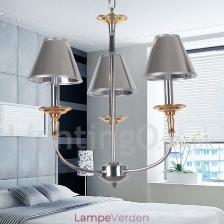 3 lys moderne moderne lysekrone i krom 3 lys moderne moderne lysekrone i krom