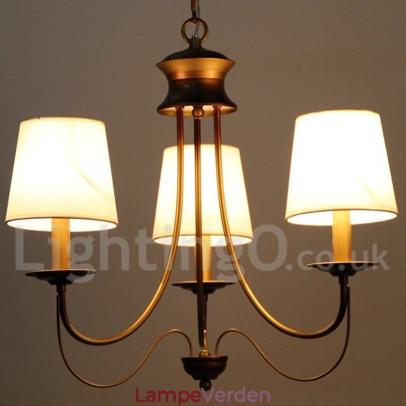 3 lys rustik middelhavsstil moderne moderne lysekrone