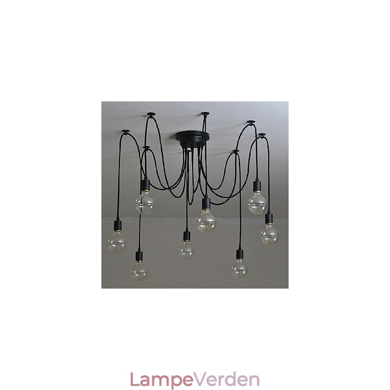 8 lys Lysekrone Pendel Light Traditionel Klassisk Retro Metal