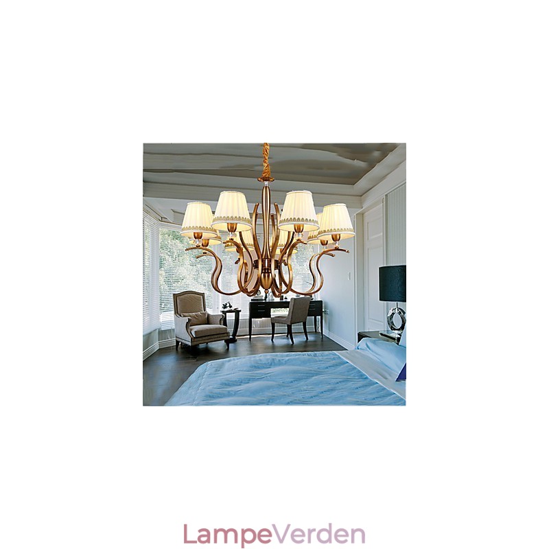 Lysekrone moderne moderne metal