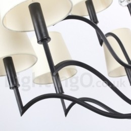 12 lys moderne moderne lysekrone