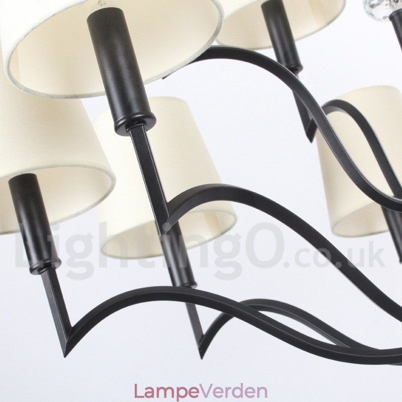 12 lys moderne moderne lysekrone