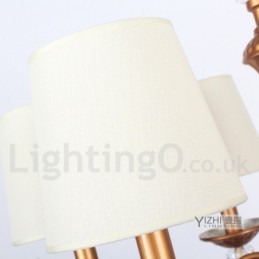 3 lys Retro Candle Style lysekrone