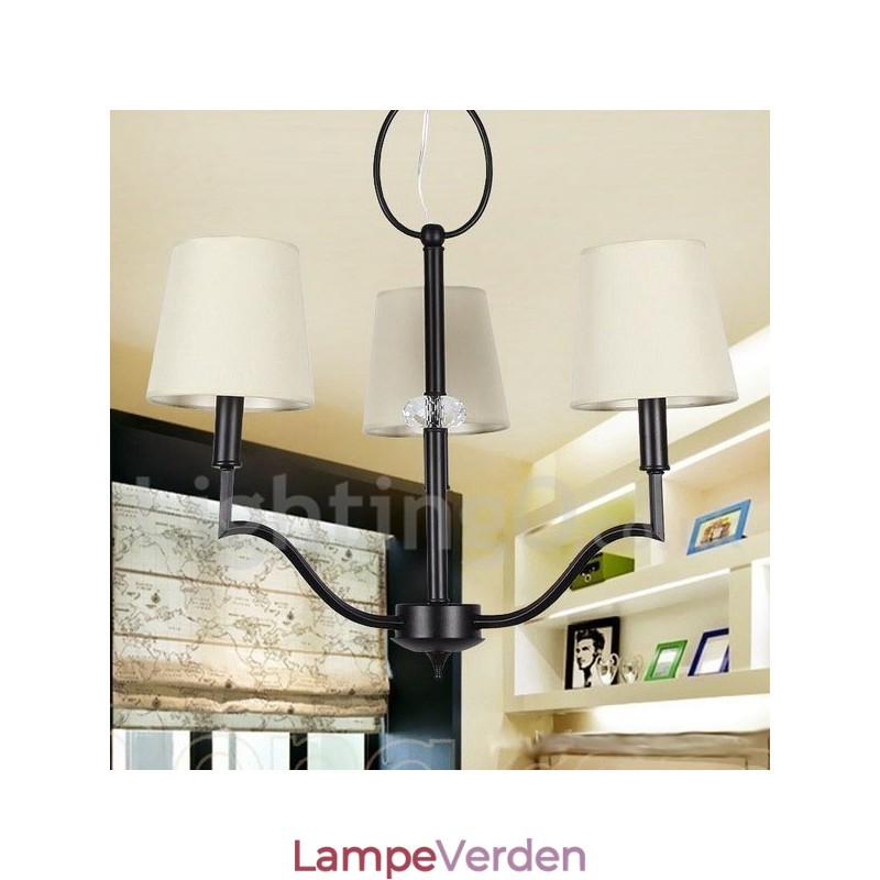 3 lys moderne moderne lysekrone