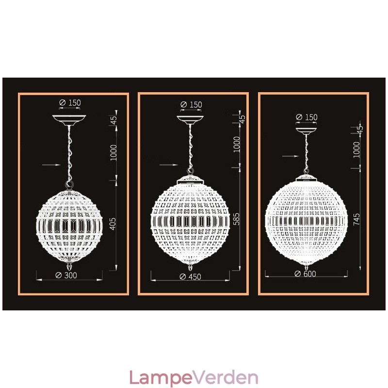 Globe Modern K9 Krystal Loft Pendel Indendørs Lysekrone Tromle Belysningslamper Armaturer